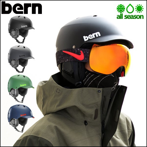 安い購入 bern ヘルメット スノーボード ヘルメット スノボ 自転車 